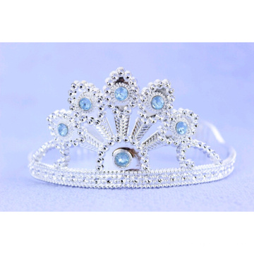 Shinny austríaco de diamantes de imitación Tiara Crystal Crown nupcial de la boda